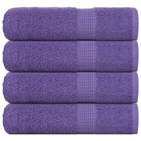 Toallas de baño 4 uds morado 100x150 cm 360 gsm 100% algodón von , Handtücher - Ref: Foro24-136885, Preis: 45,77 €, Rabatt: %