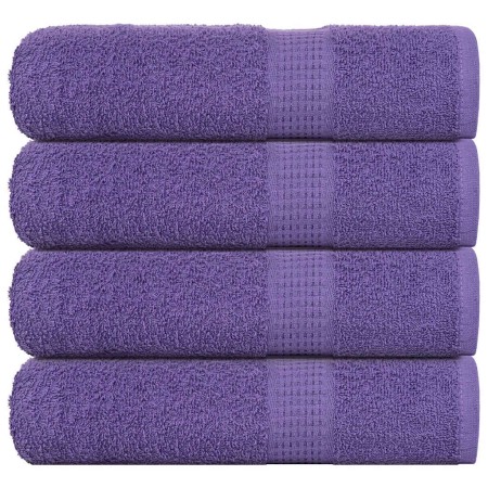 Toallas de baño 4 uds morado 100x150 cm 360 gsm 100% algodón von , Handtücher - Ref: Foro24-136885, Preis: 45,77 €, Rabatt: %