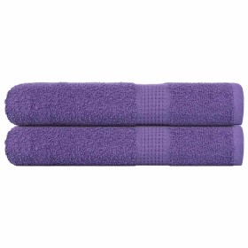Toallas de sauna 2 uds 100% algodón morado 80x200 cm 360 gsm von , Handtücher - Ref: Foro24-136887, Preis: 30,48 €, Rabatt: %
