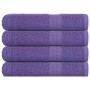 Toallas 4 uds 100% algodón morado 100x200 cm 600 gsm von , Handtücher - Ref: Foro24-136891, Preis: 63,44 €, Rabatt: %