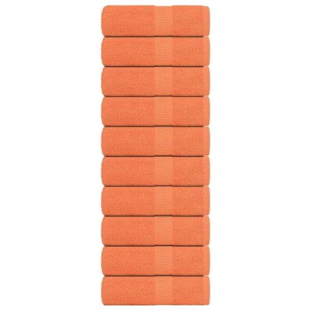 Toallas de jabón 10 uds naranja 30x30 cm 360 gsm 100% algodón by , Towels - Ref: Foro24-136898, Price: 22,23 €, Discount: %