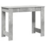 Escritorio de madera contrachapada gris hormigón 100x45x75 cm von , Schreibtische - Ref: Foro24-860430, Preis: 59,13 €, Rabat...
