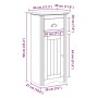 Mueble de baño BODO blanco 44x30x90 cm von , Badezimmermöbel - Ref: Foro24-4016857, Preis: 76,18 €, Rabatt: %