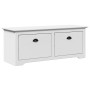 Banco de recibidor BODO blanco 114x40x45 cm von , Bänke für Hallen und Lager - Ref: Foro24-4016869, Preis: 124,17 €, Rabatt: %