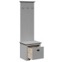 Mueble de entrada con ganchos BODO gris 50x40x157 cm von , Bänke für Hallen und Lager - Ref: Foro24-4016874, Preis: 101,28 €,...