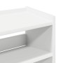 Mueble zapatero madera contrachapada blanco 60x25x81 cm | Foro24.es | Tu tienda online para hogar, jardín y más Foro24.es