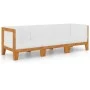 Garden furniture and cushions set 3 pieces solid acacia wood by vidaXL, Garden sets - Ref: Foro24-3058114, Price: 374,82 €, D...