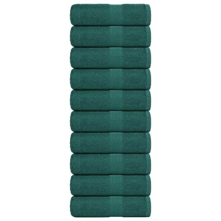 Toallas invitados 10 uds 100% algodón verde 30x50 cm 360 gsm von , Handtücher - Ref: Foro24-136853, Preis: 27,09 €, Rabatt: %
