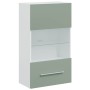 Muebles para TV 5 piezas con iluminación LED verde oliva by , TV Furniture - Ref: Foro24-3324232, Price: 320,40 €, Discount: %