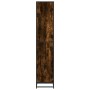 Estantería madera ingeniería color roble ahumado 40x35x170,5 cm de , Librerías y estanterías - Ref: Foro24-849141, Precio: 80...