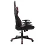 Gaming-Stuhl aus schwarzem und rotem Kunstleder von vidaXL, Gaming-Stühle - Ref: Foro24-20509, Preis: 147,64 €, Rabatt: %