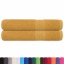 Toallas 2 piezas oro 100x200 cm 360 gsm 100% algodón von , Handtücher - Ref: Foro24-136818, Preis: 41,36 €, Rabatt: %
