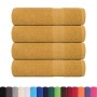 Toallas de baño 4 uds oro 100x150 cm 360 gsm 100% algodón by , Towels - Ref: Foro24-136813, Price: 44,81 €, Discount: %