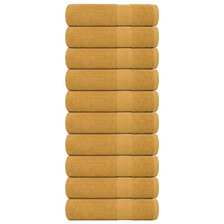 Toallas de ducha 10 uds 100% algodón oro 70x140 cm 360 gsm von , Handtücher - Ref: Foro24-136811, Preis: 87,31 €, Rabatt: %