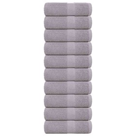 Toallas de jabón 10 uds gris 30x30 cm 360 gsm 100% algodón de , Toallas - Ref: Foro24-136826, Precio: 22,01 €, Descuento: %