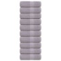 Toallas de jabón 10 uds gris 30x30 cm 360 gsm 100% algodón de , Toallas - Ref: Foro24-136826, Precio: 22,01 €, Descuento: %