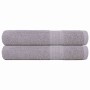Toallas de sauna 2 uds 100% algodón gris 80x200 cm 360 gsm von , Handtücher - Ref: Foro24-136839, Preis: 32,39 €, Rabatt: %