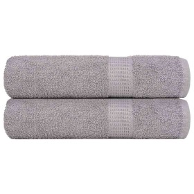 Toallas de mano 2 uds 100% algodón gris 50x100 cm 360 gsm von , Handtücher - Ref: Foro24-136830, Preis: 17,18 €, Rabatt: %