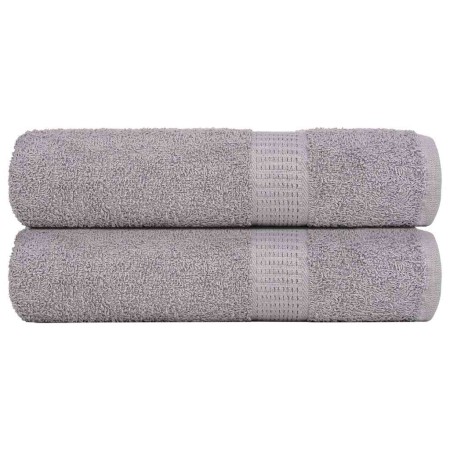 Toallas de mano 2 uds 100% algodón gris 50x100 cm 360 gsm von , Handtücher - Ref: Foro24-136830, Preis: 17,18 €, Rabatt: %