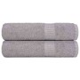 Toallas de mano 2 uds 100% algodón gris 50x100 cm 360 gsm von , Handtücher - Ref: Foro24-136830, Preis: 17,18 €, Rabatt: %