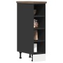 Armario inferior de cocina contrachapada negro 20x44,5x81,5 cm von , Küchenschränke - Ref: Foro24-854185, Preis: 51,93 €, Rab...