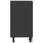 Armario inferior de cocina contrachapada negro 20x44,5x81,5 cm von , Küchenschränke - Ref: Foro24-854185, Preis: 51,93 €, Rab...