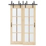 Kit de herrajes para puertas correderas acero negro 152,5 cm von , Türartikel - Ref: Foro24-3295719, Preis: 139,07 €, Rabatt: %