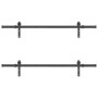 Kit de herrajes para puertas correderas acero negro 152,5 cm von , Türartikel - Ref: Foro24-3295719, Preis: 139,07 €, Rabatt: %
