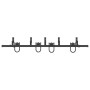 Kit de herrajes para puertas correderas acero negro 200 cm by , Door items - Ref: Foro24-3295738, Price: 106,43 €, Discount: %