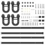 Kit de herrajes para puertas correderas acero negro 183 cm von , Türartikel - Ref: Foro24-3295733, Preis: 123,75 €, Rabatt: %