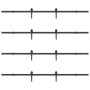 Kit de herrajes para puertas correderas acero negro 427 cm von , Türartikel - Ref: Foro24-3295746, Preis: 252,33 €, Rabatt: %