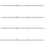 Kit de herrajes para puerta corredera 366 cm acero plateado von , Türartikel - Ref: Foro24-3295767, Preis: 501,97 €, Rabatt: %