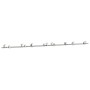Kit de herrajes para puerta corredera 366 cm acero plateado by , Door items - Ref: Foro24-3295771, Price: 394,90 €, Discount: %