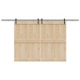 Kit de herrajes para puertas correderas acero negro 400 cm von , Türartikel - Ref: Foro24-3295778, Preis: 119,46 €, Rabatt: %