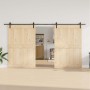Kit de herrajes para puertas correderas acero negro 400 cm von , Türartikel - Ref: Foro24-3295778, Preis: 119,46 €, Rabatt: %