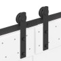 Kit de herrajes para puertas correderas acero negro 400 cm von , Türartikel - Ref: Foro24-3295778, Preis: 119,46 €, Rabatt: %