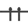 Kit de herrajes para puertas correderas acero negro 400 cm von , Türartikel - Ref: Foro24-3295778, Preis: 119,46 €, Rabatt: %