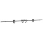 Kit de herrajes para puertas correderas acero negro 400 cm von , Türartikel - Ref: Foro24-3295790, Preis: 103,73 €, Rabatt: %
