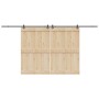 Kit de herrajes para puertas correderas acero negro 427 cm von , Türartikel - Ref: Foro24-3295792, Preis: 148,44 €, Rabatt: %