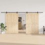 Kit de herrajes para puertas correderas acero negro 427 cm von , Türartikel - Ref: Foro24-3295792, Preis: 148,44 €, Rabatt: %
