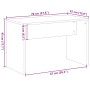 Taburete vestidor madera contrachapada madera vieja 70x35x45 cm von , Schminkbänke - Ref: Foro24-857041, Preis: 37,64 €, Raba...