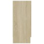 Oak-colored plywood display case 120x30.5x70 cm by vidaXL, Sideboards - Ref: Foro24-802789, Price: 95,63 €, Discount: %