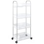 Carro de almacenamiento 4 niveles transparente 37x28x95 cm von , Lastenstapler - Ref: Foro24-4012380, Preis: 37,11 €, Rabatt: %