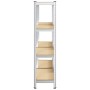 Estantes de almacenamiento de 4 capas 2 uds by , Industrial shelving - Ref: Foro24-4016933, Price: 62,97 €, Discount: %