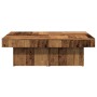 Mesa de centro madera de ingeniería envejecida 90x90x28 cm by , Coffee table - Ref: Foro24-856554, Price: 113,26 €, Discount: %