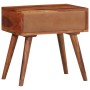 Mesa auxiliar madera maciza acacia 45x30x45 cm de , Mesas auxiliares - Ref: Foro24-4102371, Precio: 80,03 €, Descuento: %