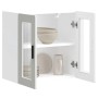 Armario de pared para cocina con puerta de cristal Porto blanco von , Küchenschränke - Ref: Foro24-854147, Preis: 71,00 €, Ra...