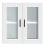 Armario de pared para cocina con puerta de cristal Porto blanco von , Küchenschränke - Ref: Foro24-854147, Preis: 71,00 €, Ra...