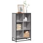 Estantería madera de ingeniería gris sonoma 65,5x33x107,5 cm de , Librerías y estanterías - Ref: Foro24-849162, Precio: 85,39 €