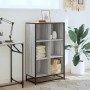 Estantería madera de ingeniería gris sonoma 65,5x33x107,5 cm by , Bookcases and shelves - Ref: Foro24-849162, Price: 85,49 €,...